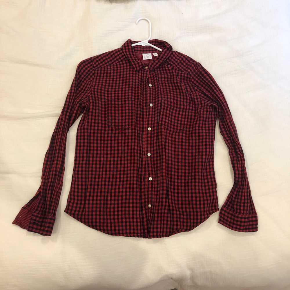 BP black and red flannel